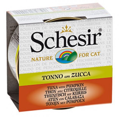 Vlažna hrana za mačke Schesir brodet tuna i bundeva 70gr